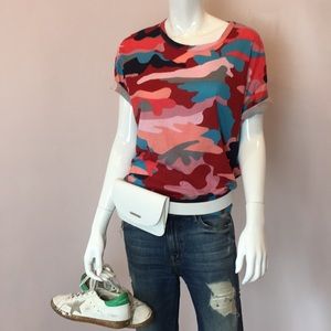 Zara Camo T Shirt